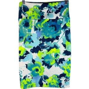 Agnes & Dora Pencil Skirt Small NWT Multiple Color‎ Print